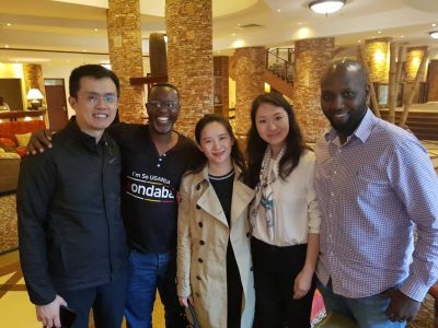 Chinese Crypto-billionaire founder of Binance visits Uganda