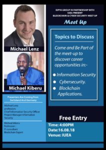 Blockchain & Cyber Security Meet Up.